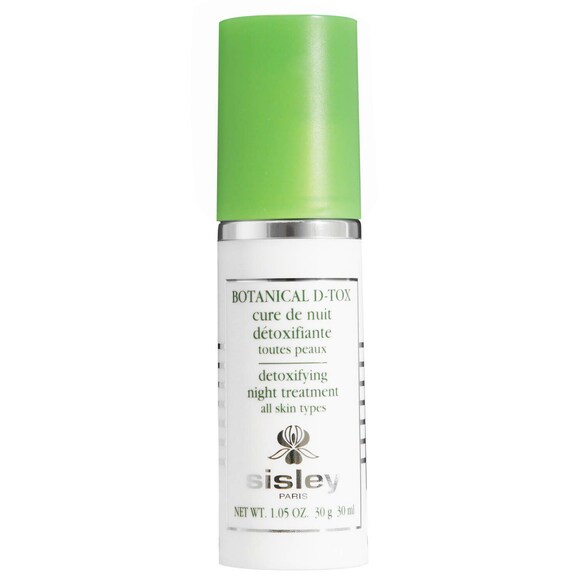 Botanical D-TOX - Tratament de noapte cu efect de detoxifiere a pielii, SISLEY