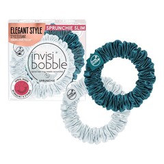 Sprunchie Slim Cool As Ice - Set accesorii par, INVISIBOBBLE