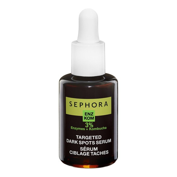 Targeted Dark Spots Serum - Serum pete pentru fata si gat 3% Kombucha + enzime, Sephora Collection