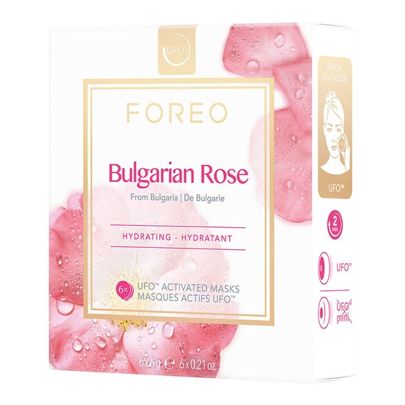 Bulgarian Rose UFO-Activated Mask, FOREO