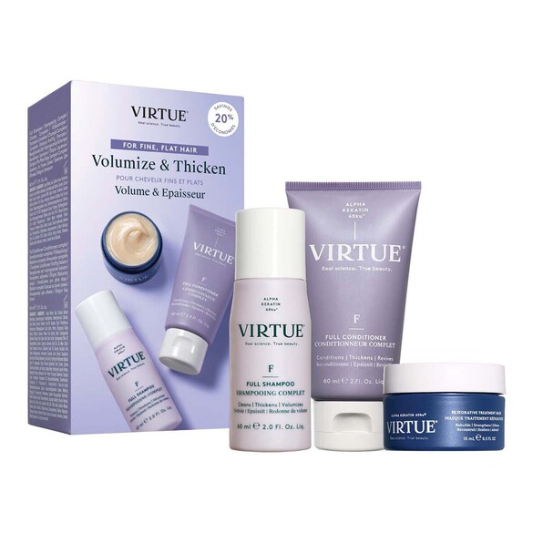 Volumize & Thicken - Set ingrijire par, Virtue