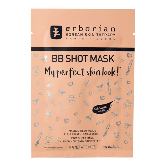 BB Shot - Masca de fata cu efect de "piele de bebelus", Erborian