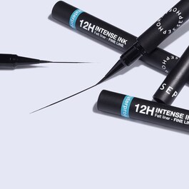 12H Intense Ink Felt Liner - Eyeliner cu varf de fetru ultra-precis si intens