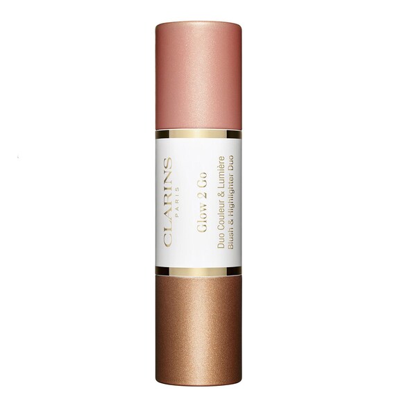 2 In 1 Stick Blush & Highlighter - Fard de obraz si iluminator stick, Clarins