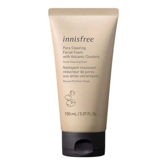 Pore Clearing Facial Foam with Volcanic Clusters - Gel curatare, Innisfree