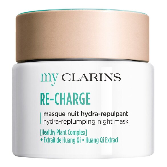 My Clarins RE-CHARGE Hydra-Replumping Night Mask - Masca de noapte, My Clarins
