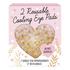 Heart Cooling Eye Pads - Discuri reutilizabile pentru conturul ochilor, NPW