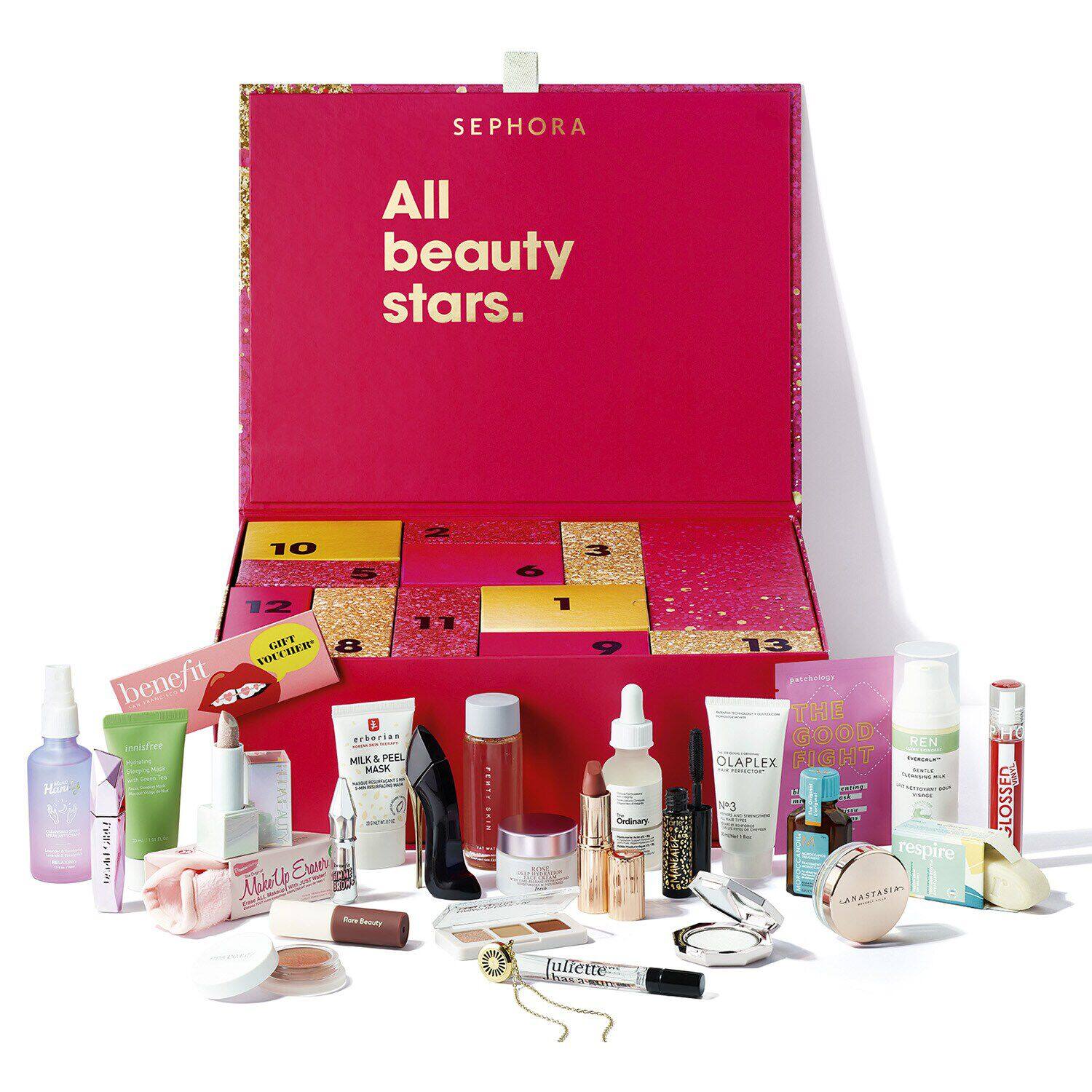All beauty stars - calendar advent