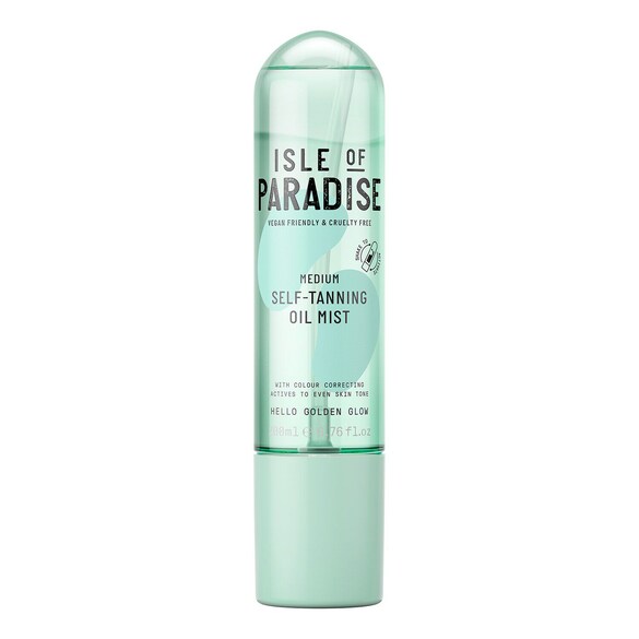 Self-Tanning Oil Mist Medium - Spray pentru bronzare, ISLE OF PARADISE