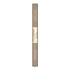 Brow Duo - Mascara & pudra pentru sprancene, CLARINS