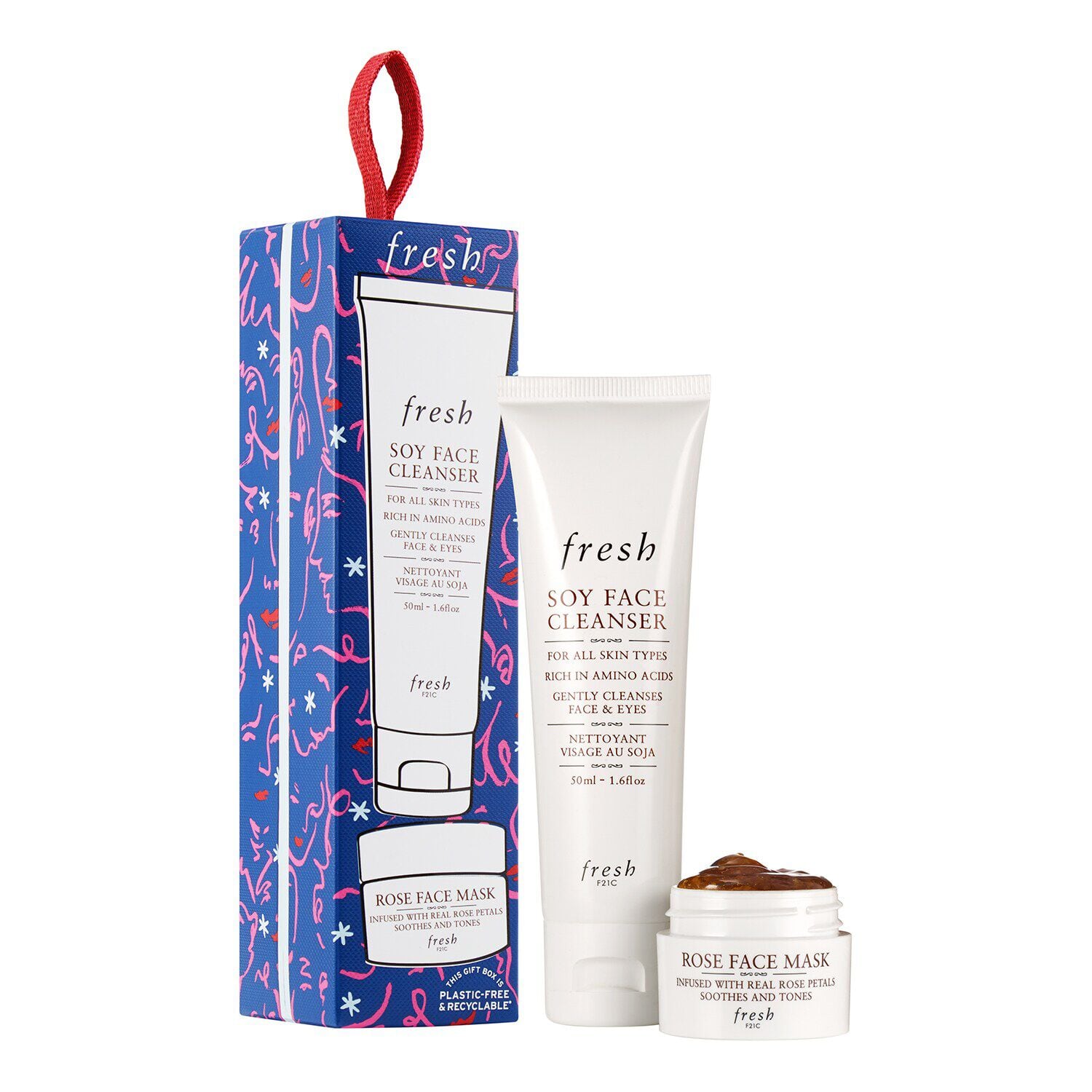 Fresh essentials - set ingrijire pentru curatare si hidratare