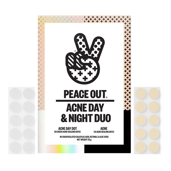 Acne Day & Night Duo - Set patch-uri anti-imperfectiuni, Peace Out Skincare