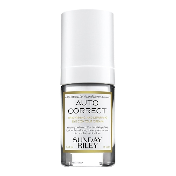 Auto Correct Brightening and Depuffing Eye- Crema de luminozitate pentru ochi, Sunday Riley