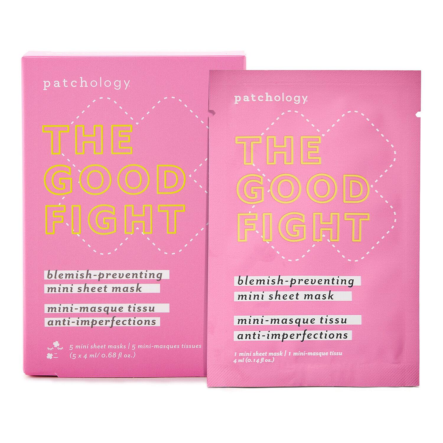 The good fight mini sheet mask set - set mini masti