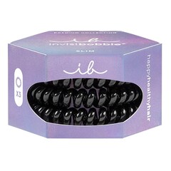 Slim Premium - True Black Elastic pentru par, Invisibobble
