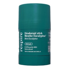 Deodorant stick Menta eucalipt - eficacitate 48 H, Respire