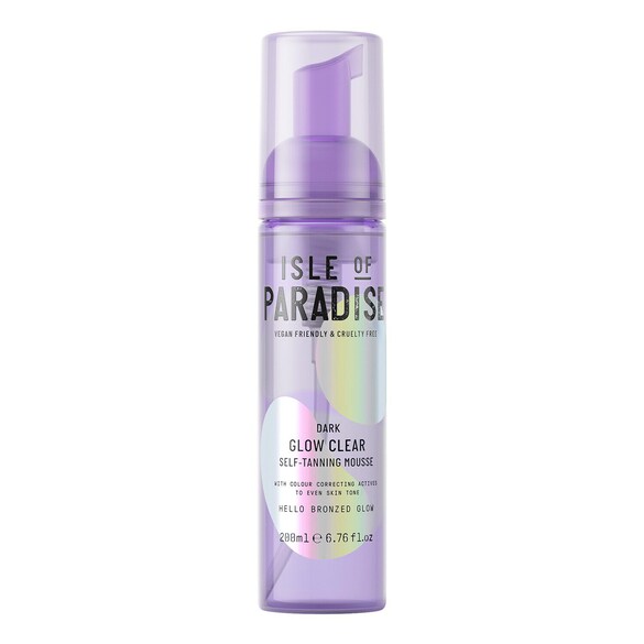 Glow Clear Self Tanning Mousse - Spuma autobronzanta, Isle of Paradise