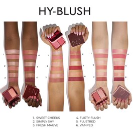 HY-BLUSH - Duo de fard de obraz si crema cu efect mat