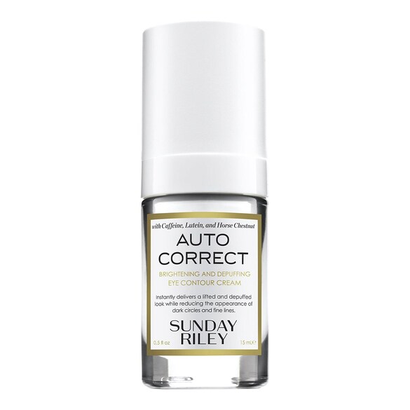 Auto Correct Brightening and Depuffing Eye- Crema de luminozitate pentru ochi, Sunday Riley
