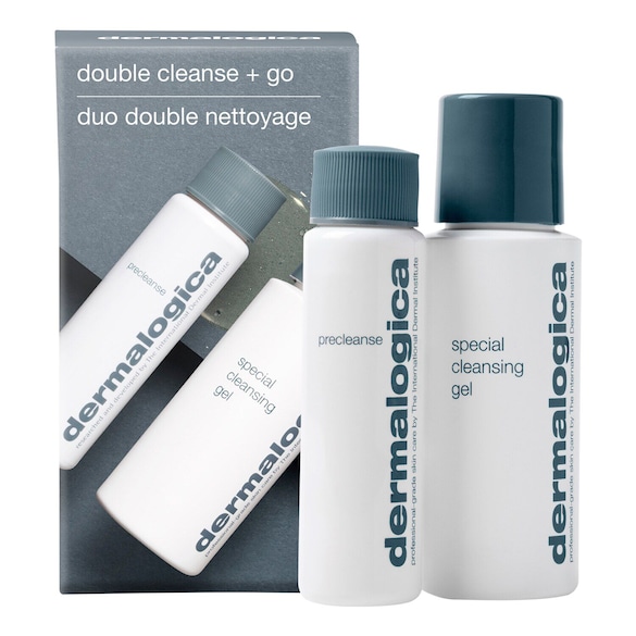 Double Cleanse + Go kit - Set ingrijire ten, Dermalogica