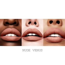 Mini Nude Venus Lip Trio: Matte Trance Edition - Set de buze