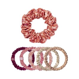 Pure Silk Scrunchies - Flora Set