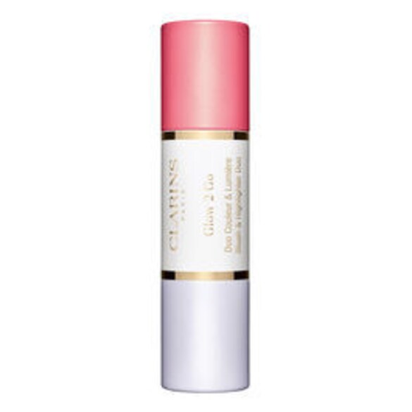 2 In 1 Stick Blush & Highlighter - Fard de obraz si iluminator stick, Clarins