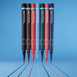 12H Intense Ink Felt Liner - Eyeliner cu varf de fetru precis si intens