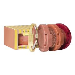 Glitter Under The Sun - Trio de farduri de pleoape, Sephora Collection