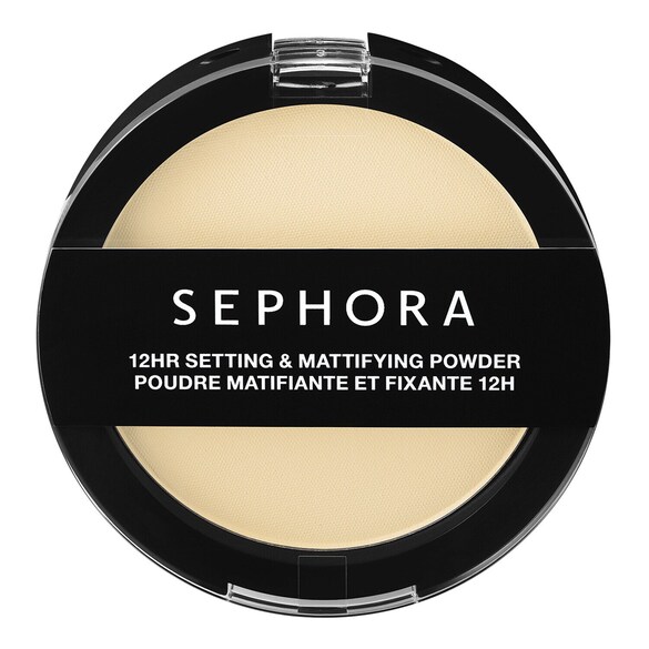Pudra de matifiere si fixare 12 ore - O pudra matifianta cu rezistenta ridicata, Sephora Collection