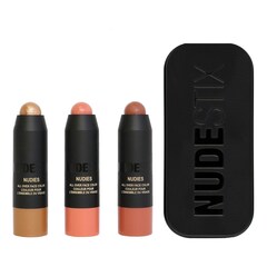 Mini Nudies Blush, Bronze, Glow Kit - Set machiaj, NUDESTIX