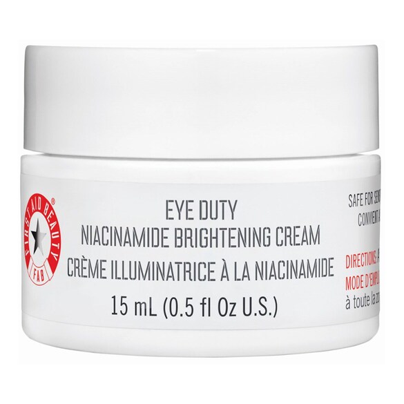 Eye Duty Niacinamide Brightening Cream - Crema pentru luminozitate, First Aid Beauty