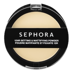 Pudra de matifiere si fixare 12 ore - O pudra matifianta cu rezistenta ridicata, Sephora Collection