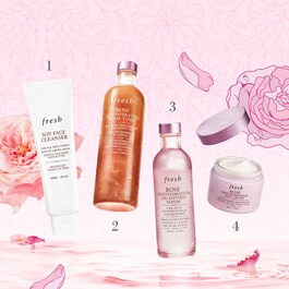Rose Facial Toner - Loțiune hidratantă și tonifiantă cu trandafir 