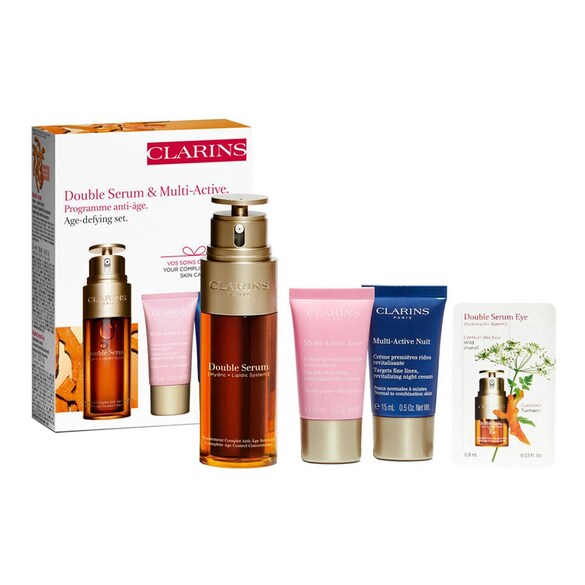 Double Serum - Set ingrijire ten, Clarins
