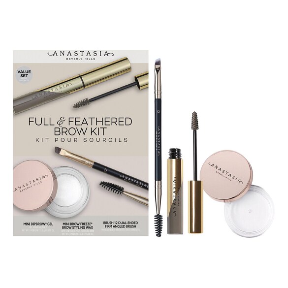 "Full & Feathered" Brow Kit - Kit sprancene, Anastasia Beverly Hills