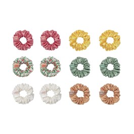 Pure Silk Minnie Scrunchies - Elastice pentru par