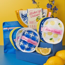Limoncello 7-Day Set – Set de servetele umede demachiante, reutilizabile