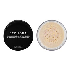 Pudra libera de fixare - Pudra libera transparenta matifianta rezistenta, Sephora Collection