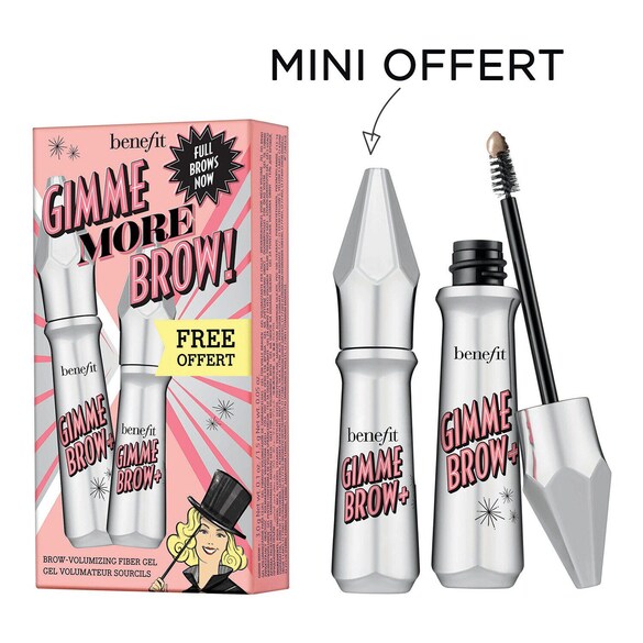 Gimme More Brow! - Set duo pentru volumul sprancenelor, Benefit