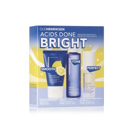 Acids Done Bright Smoothing Skincare - Set ingrijire ten
