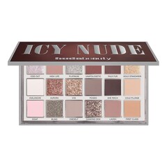 Icy Nude Eyeshadow Palette - Paleta de farduri de pleoape, Huda Beauty