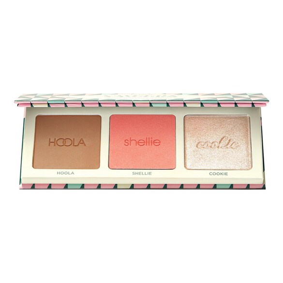 Cheery Cheeks - Paleta in editie limitata fard de obraz, bronzer, iluminator, Benefit