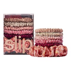 Pure Silk Scrunchies - Flora Set, SLIP