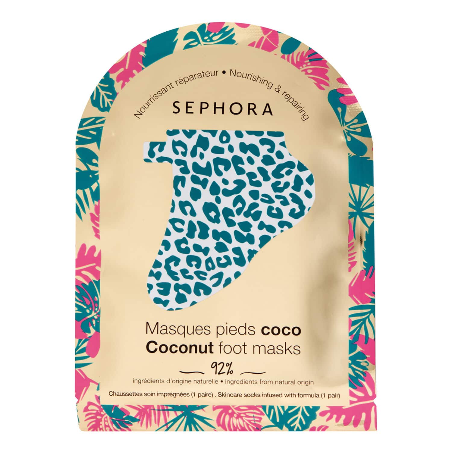 Coconut foot mask - masca hidratanta pentru picioare