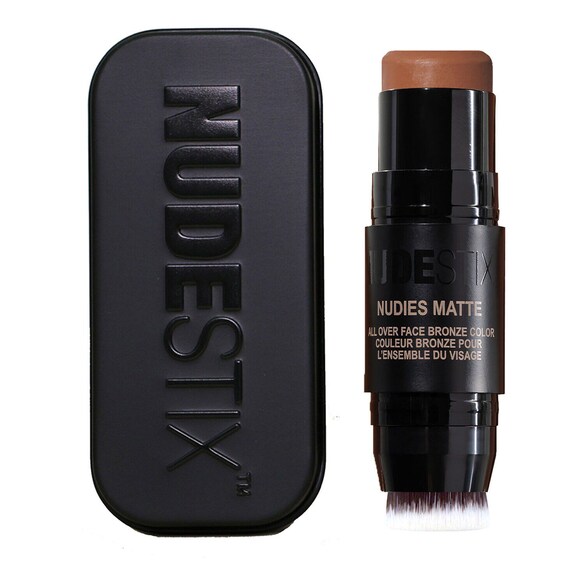 Nudies Matte Bronzer - Stick cu capat dublu conturing, Nudestix