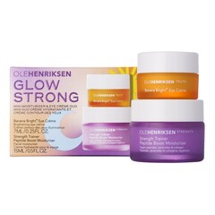 Glow Strong Set - Crema hidratanta si Crema conturi ochi, OLEHENRIKSEN