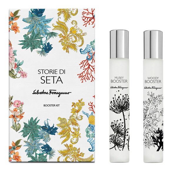 Booster Roll-On Wood And Musk - Set Eau de Parfum, Salvatore Ferragamo