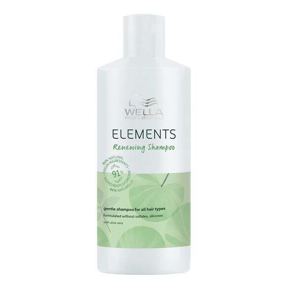 Elements - Sampon pentru toate tipurile de par, scalp normal spre gras, Wella Professionals