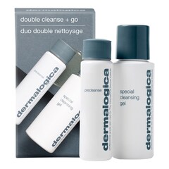 Double Cleanse + Go kit - Set ingrijire ten, DERMALOGICA